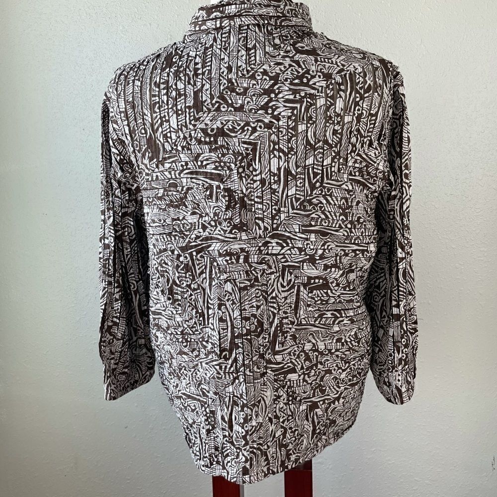 Multiples Full Zip Jacket/Top Size M EUC - Picture 6 of 8